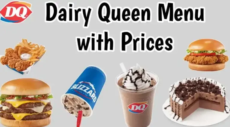 Dairy Queen MENU PRICES USA UPDATED MARCH 2024