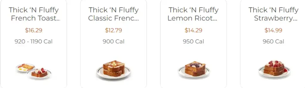 IHOP Apps & Salad Updated  Menu and Prices