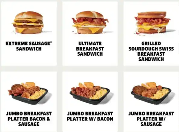 Jack in the Box Most Popular Menu with Prices