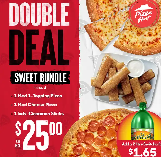 Pizza Hut Large Specialty Pizza Updated Price