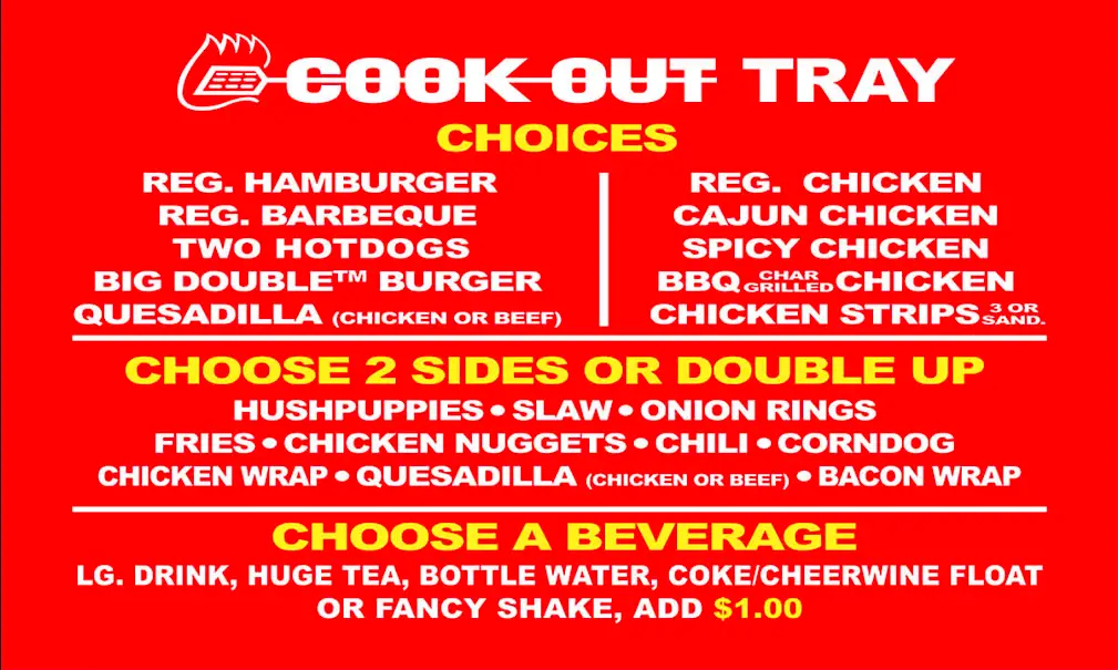 Cook-Out Trays