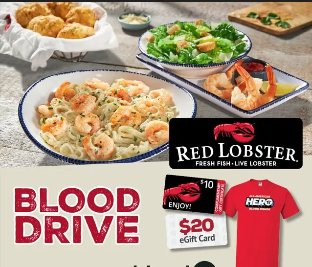 Red Lobster MENU PRICES USA