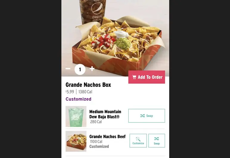 Taco Bell Nachos Prices 