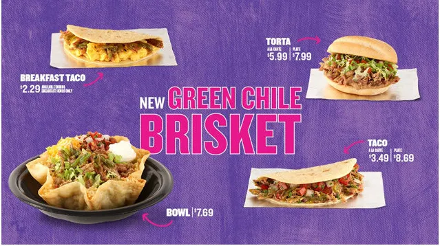 Taco Cabana Hatch Chile Price