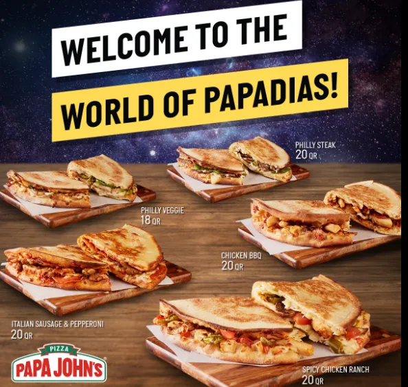 Updated Prices Papa Johns Papadias